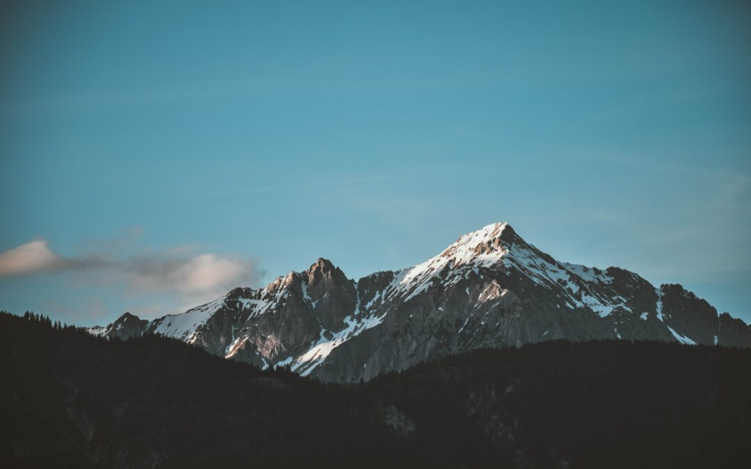 Du haut de la montagne